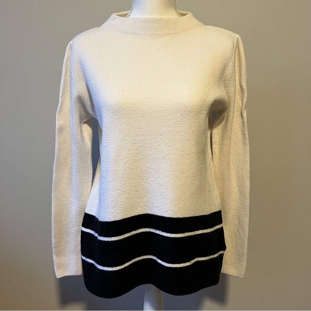 Wool Blend Striped Sweater